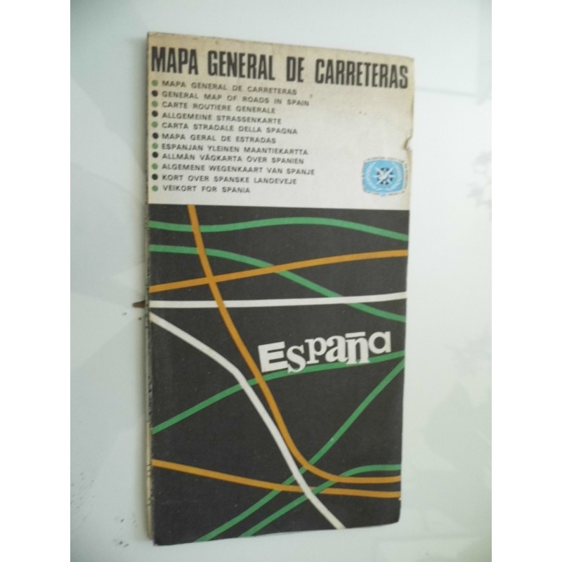 MAPA GENERAL DE CARRETTERAS ESPANA