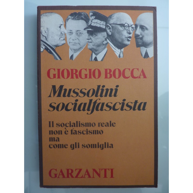 MUSSOLINI SOCIALFASCISTA