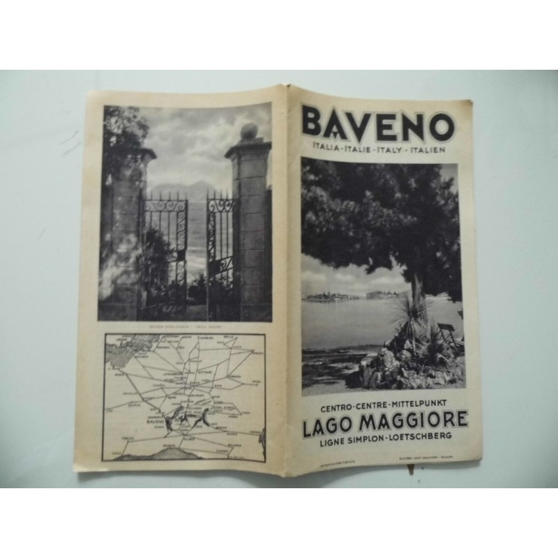 BAVENO ITALIA LAGO MAGGIORE LIGNE SIMPLON - LOETSCHBERG