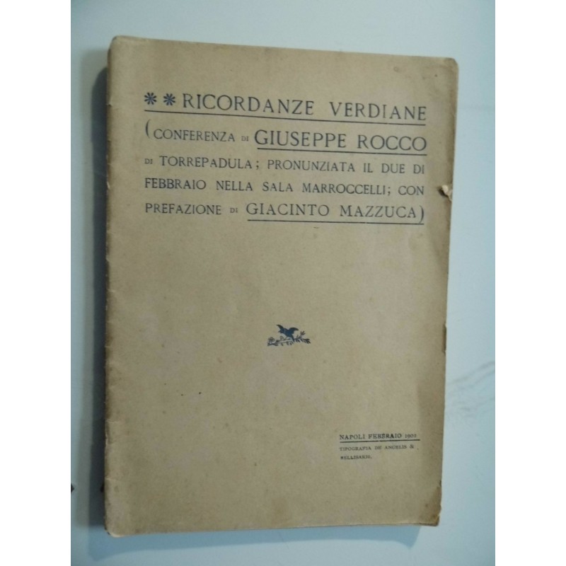 RICORDANZE VERDIANE