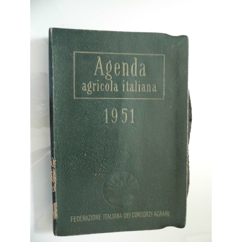 AGENDA AGRICOLA ITALIANA 1951