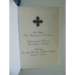 Calendario "SACRO MILITARE ORDINE COSTANTINIANO DI S. GIORGIO Delegazione per la Campania"