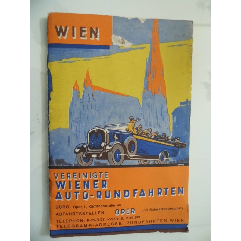 WIEN VEREINIGTE WIENER AUTO - RUNDFARHTEN