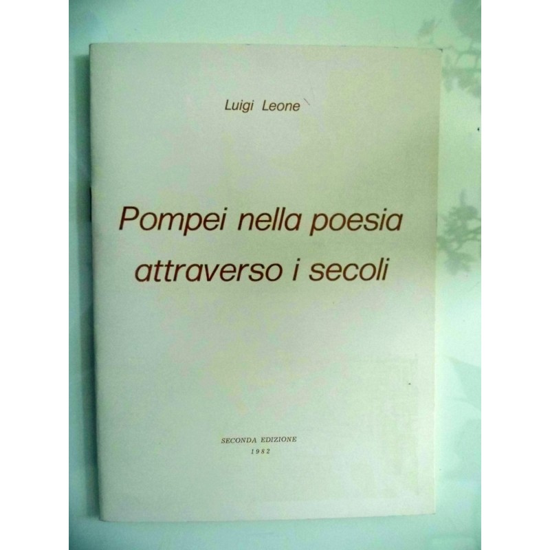 Pompei nella poesia attraverso i secoli