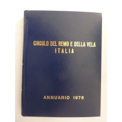 CIRCOLO DEL REMO E DELLA VELA ITALIA , BANCHINA S. LUCIA NAPOLI ANNUARIO 1976