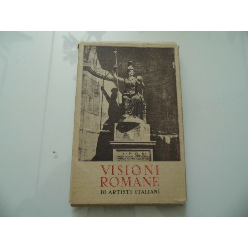 24 VISIONI ROMANE DI ARTISTI ITALIANI Da acqueforti, acquatinte e disegni