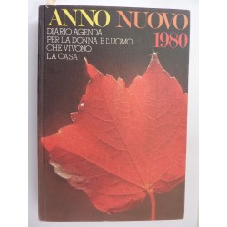 ANNO NUOVO 1980 DIARIO AGENDA PER LA DONNA E L'UOMO CHE VIVONO IN CASA