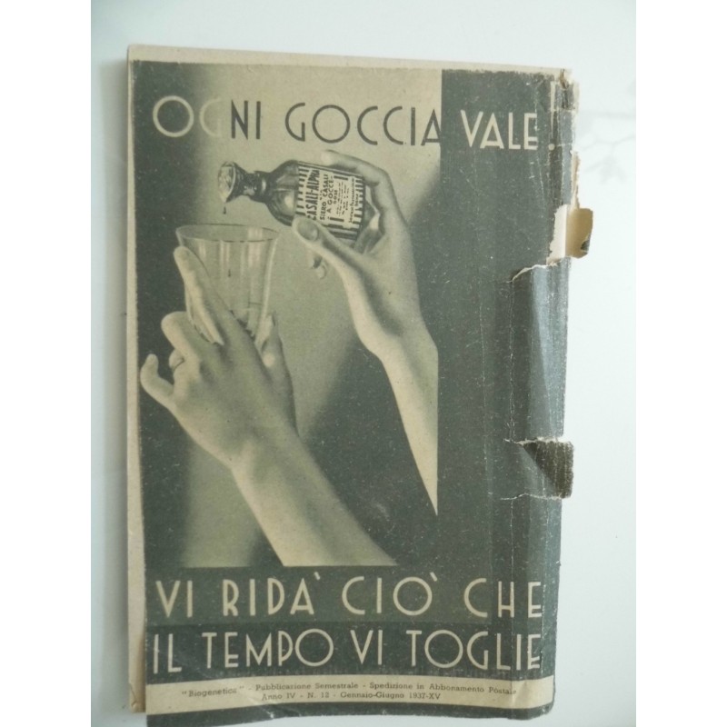 Opuscolo "SOCIETA' PREPARATI CASALI - ROMA" 1937