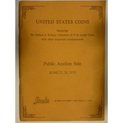 UNITED STATES COINS featuring The Robert J. Kissner Collection of U.S. Large Cents with other important consigments. Public Auct