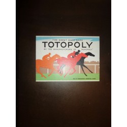 TOTOPOLY THE GREAT RACE GAME By the manifactures of "MONOPOLY"