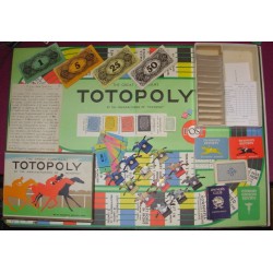 TOTOPOLY THE GREAT RACE GAME By the manifactures of "MONOPOLY"