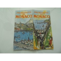 Pieghevole Turistico "PRINCIPATO DI MONACO"  1965