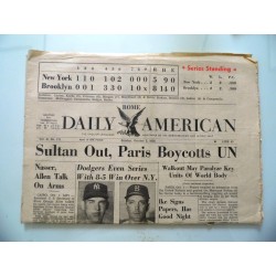 ROME DAILY AMERICAN Vol.X No. 17 Sunday October 2 1955