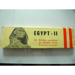 EGYPT I - II  36 slides printed on Kodak Film Eastmancolor