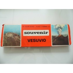 SOUVENIR VESUVIO 24 COLOR SLIDES Printed on Kodak Film