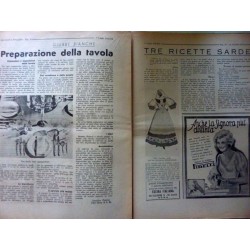 LA CUCINA ITALIANA Rivista mensile delle Famiglie e delle Donne Italiane LUGLIO 1938 - XVI  ANCHE VENERE NACQUE DALLA SPUMA DEL 