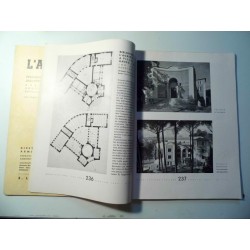 L' ARCHITETTURA ITALIANA PERIODICO MENSILE DI ARCHITETTURA TECNICA  ANNO XXXII N. 8 AGOSTO 1937 - XV