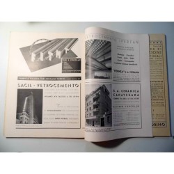 L' ARCHITETTURA ITALIANA PERIODICO MENSILE DI ARCHITETTURA TECNICA  ANNO XXXII N. 8 AGOSTO 1937 - XV