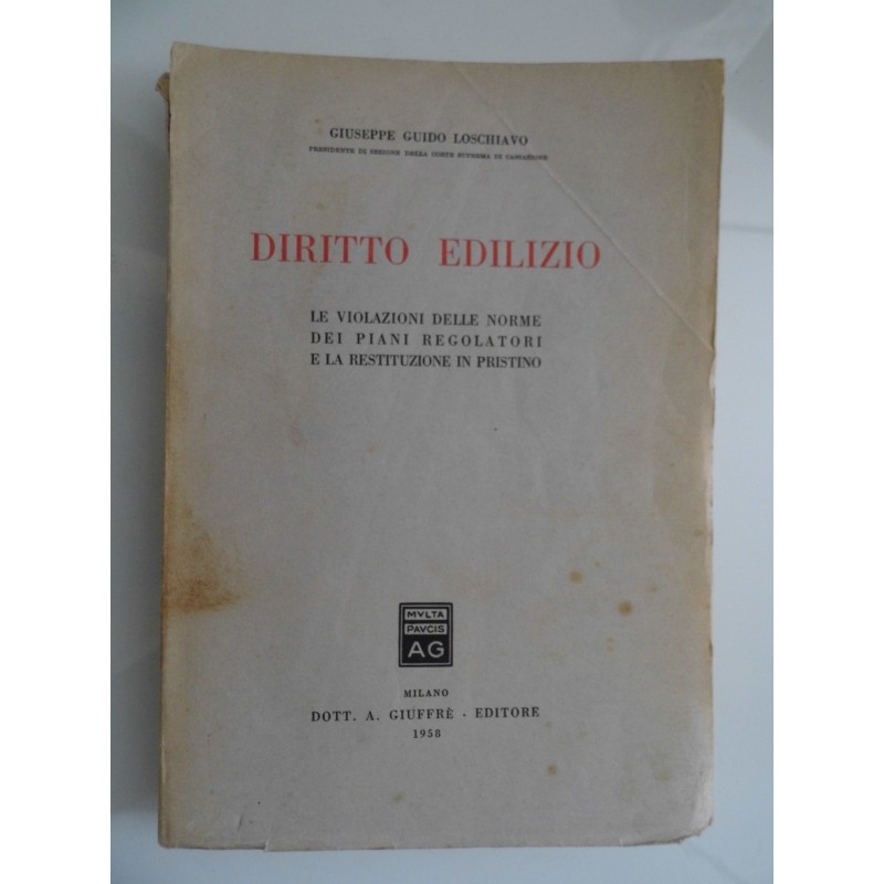DIRITTO EDILIZIO
