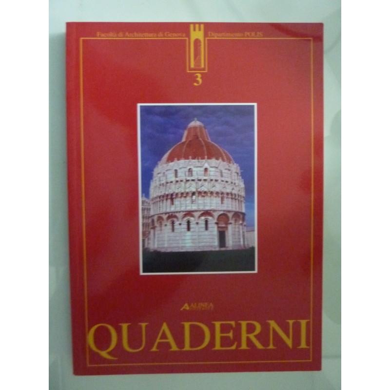 QUADERNI 3 Dipartimento di Architettura di Genova