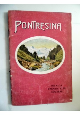 PONTRESINA 1803. M.S.M. ENGANDIN ALTA SVIZZERA