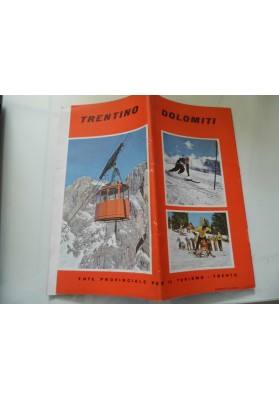 TRENTINO DOLOMITI STAZIONI DI SOGGIORNO E SPORT INVERNO 1959 - 1960