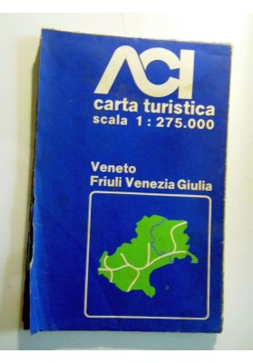 ACI CARTA TURISTICA Veneto - Friuli Venezia Giulia