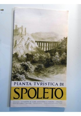 PIANTA TURISTICA DI SPOLETO