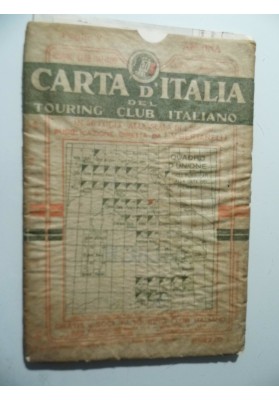 CARTA D'ITALIA DEL TOURING CLUB ITALIANO Foglio 23 ANCONA