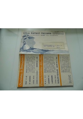 CROCIERE DELLA LEGA NAVALE ITALIANA