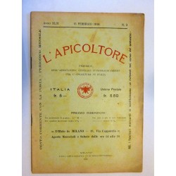 L'APICOLTORE Periodico dell'Associazione Centrale d'Incoraggiamento per l' Apicoltura in Italia  Anno XLIX 15 FEBBRAO 1916 N.° 2