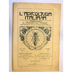 L'APICOLTURA ITALIANA Rivista della Federazione Apistica Italiana Anno XXI  n.° 11 Novembre 1925