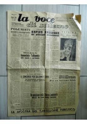 LA VOCE DI SALERNO Anno II n.° 19 9 Maggio 1950