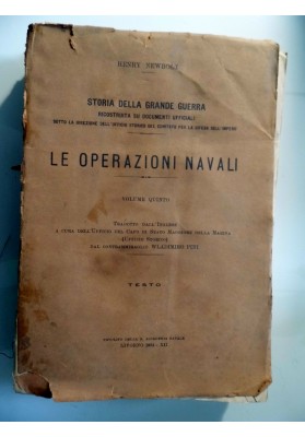 STORIA DELLA GRANDE GUERRA  LE OPERAZIOINI NAVALI TESTO