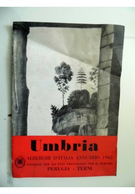 UMBRIA ALBERGHI D' ITALIA ANNUARIO 1962