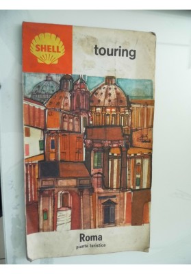 SHELL touring ROMA pianta turistica