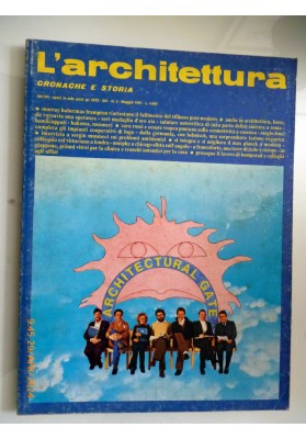 L' ARCHITTETURA CRONACA E STORIE N.° 307 Maggio 1981
