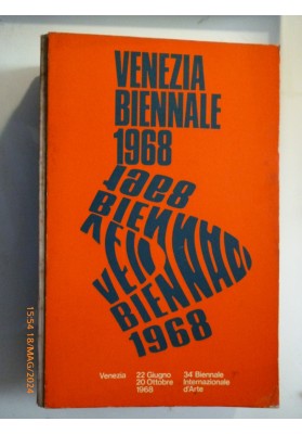 34 BIENNALE  INTERNAZIONALE D'ARTE VENEZIA 1968
