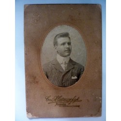 Fotografia "Ritratto Maschile - Cav. A. CATTANI & FIGLI Firenze" Inizi 1900