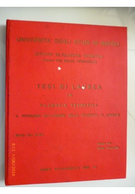 IL PROBLEMA DELL'ESSERE NELLA FILOSOFIA DI LAVELLE