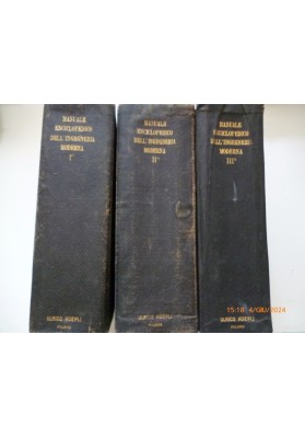 MANUALE ENCICLOPEDICO DELLA INGEGNERIA MODERNA