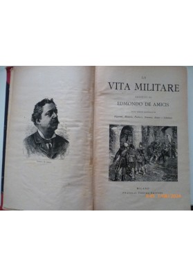 LA VITA MILITARE BOZZETTI DI EDMONDO DE AMICIS