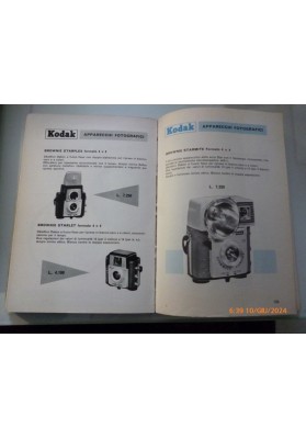 GUIDA FOTOGRAFICA VASARI CATALOGO SELETTIVO MATERIALE CINE - FOTO Edizione 1961