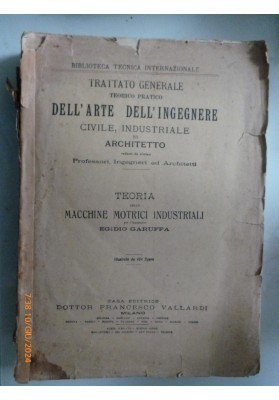 TEORIA DELLE MACCHINE MOTRICI INDUSTRIALI