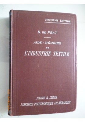 AIDE MEMORIE DE L'INDUSTRIE TEXTILE