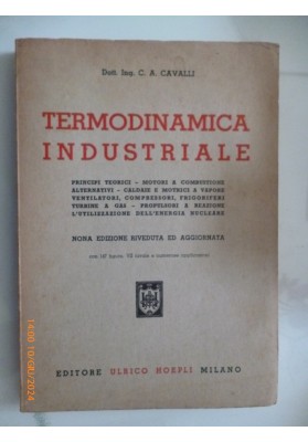 TERMODINAMICA INDUSTRIALE