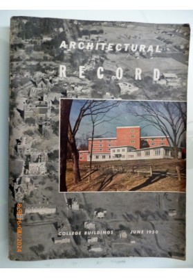 ARCHITECTURAL RECORD COLLEGE BUILDINGS JUNE 1950