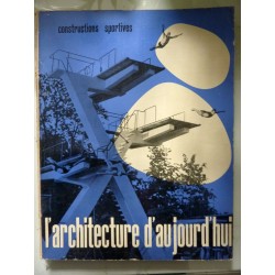 L' ARCHITECTURE D' AU JOUR D' HUI n.° 76 Fevrier 1958 CONSTRUCTION SPORTIVES