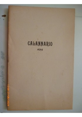 CALANNARIO 1834