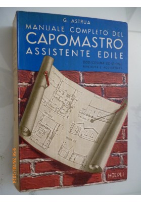 MANUALE COMPLETO DEL CAPOMASTRO ASSISTENTE EDILE